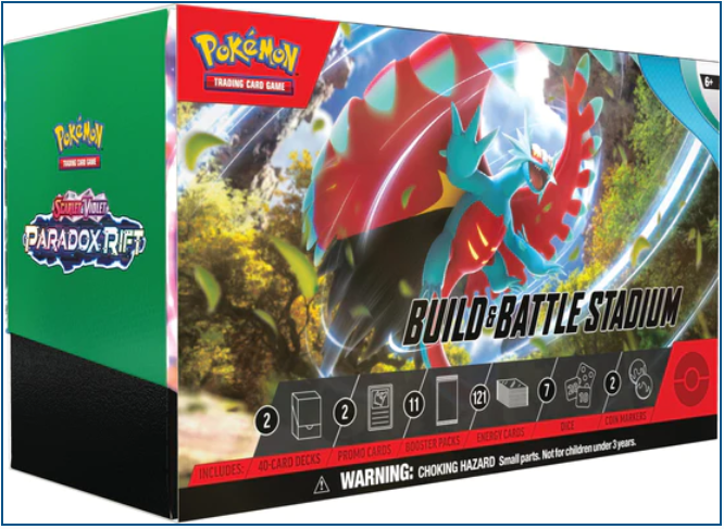 Pokémon: S&V 4 Paradox Rift: Build & Battle Stadium