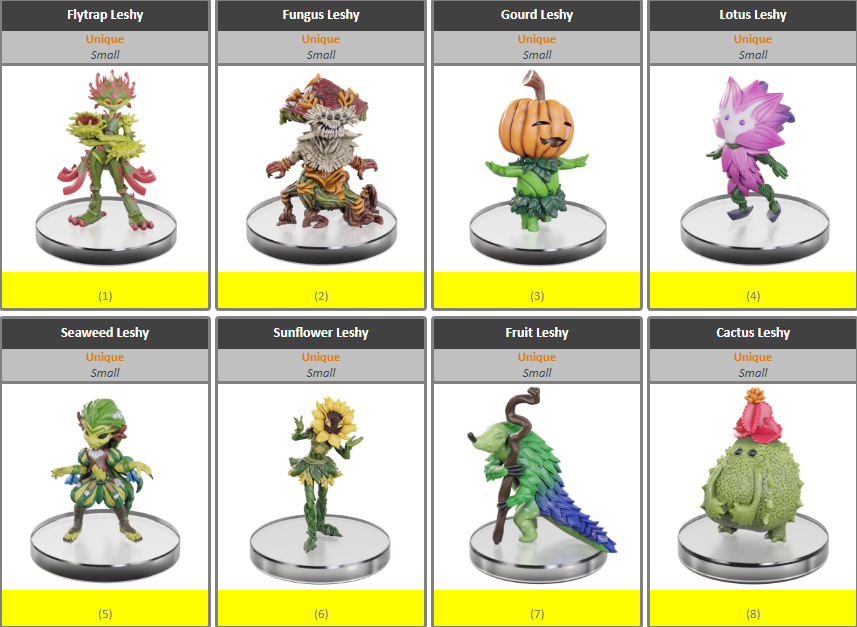 Mini Pathfinder: Leshy Boxed Set
