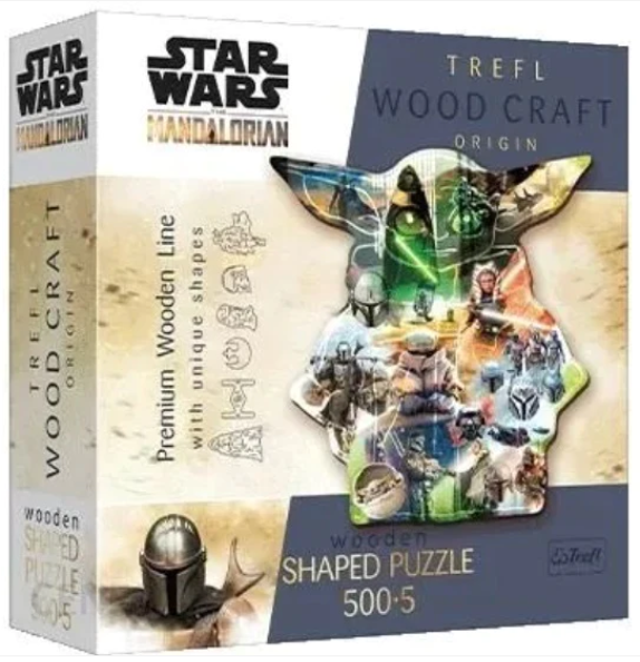 Puzzle Trefl: Wood  500 piece Star Wars: The Mysterious Grogu