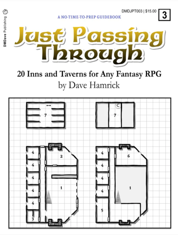 RPG Just Passing Through: 20 Inns and Taverns
