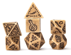 Dice Sirius: Poly 7 Set Illusory Stone