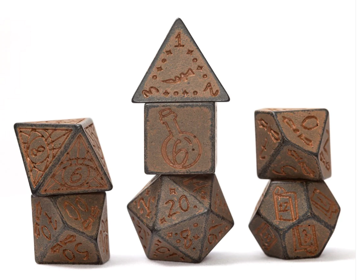 Dice Sirius: Poly 7 Set Illusory Stone