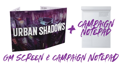 Urban Shadows RPG 2E: GM Screen