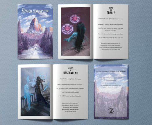RPG The Session Zero System: Art Book