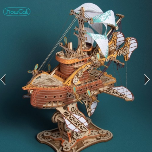 Model Howcat MFantasy Airship: Around the World in 80 Days