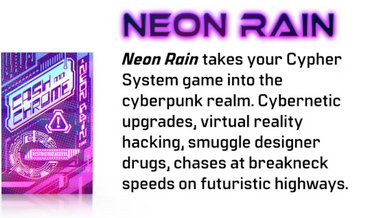 Cypher System: Neon Rain: Cash and Chrome