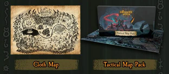 Dungeons & Dragons Avantris: The Crooked Moon: Tactical Map Pack
