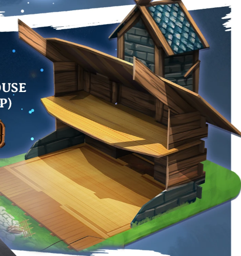 Valheim: Wooden House- Upgrade Dice Tower