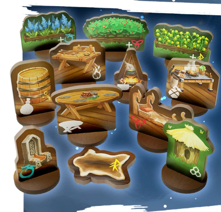 Valheim: Wooden Standee- Furniture Pack