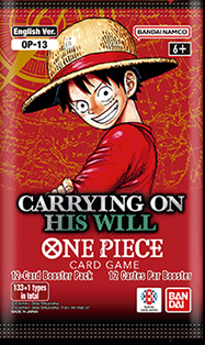 One Piece TCG: OP-13 Carrying On His Will Booster