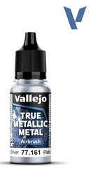 Paint Vallejo True Metallic Metal: Airbrush 18 ml