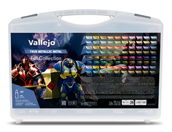 Paint Vallejo True Metallic Metal: Case Full Collection (80 Color Set), 18 ml.