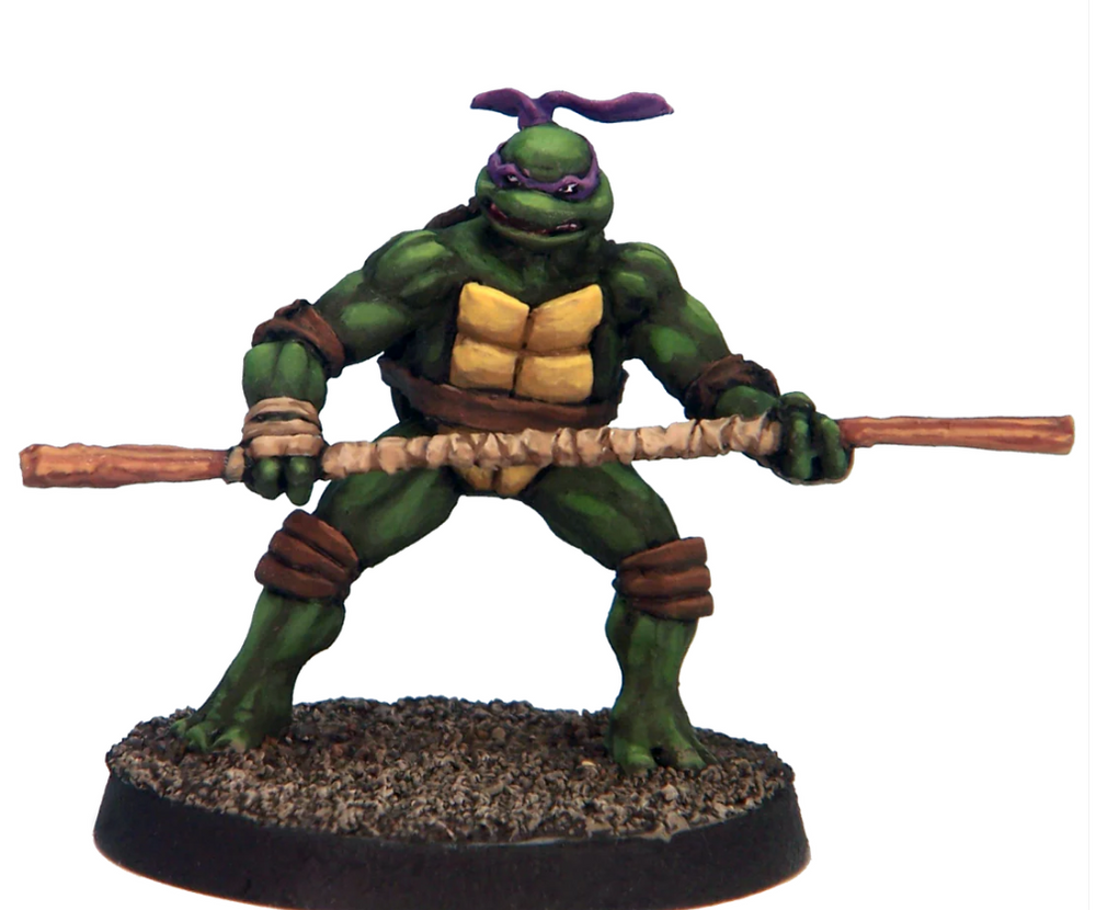 Mini Crooked Modern: Turtle Hero â€“ Bo Staff
