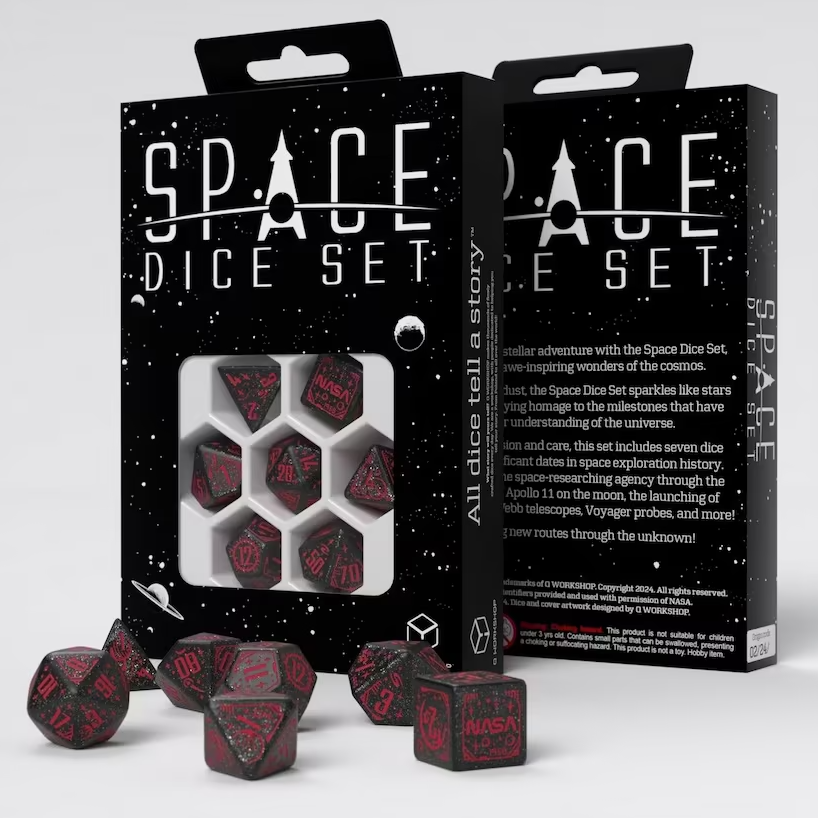 Dice Q-workshop: Poly 7-set Space Dice