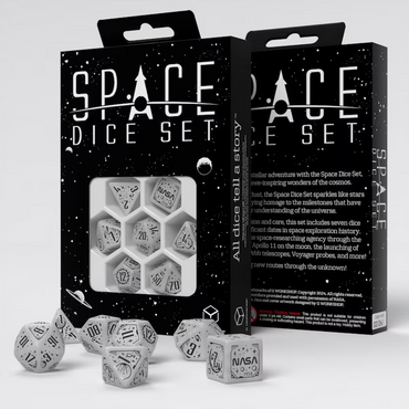Dice Q-workshop: Poly 7-set Space Dice
