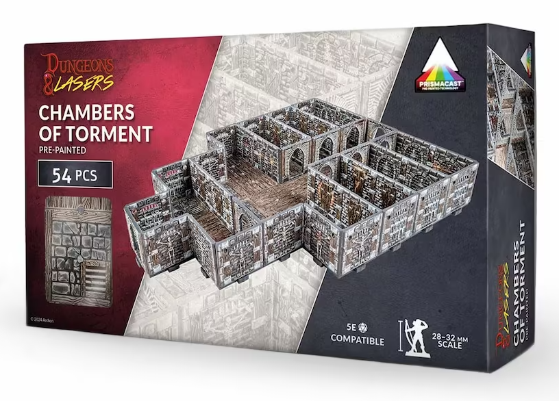 Dungeons & Lasers Terrain Fantasy Pre-painted: Chambers of Torment