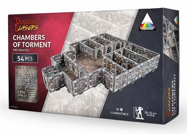 Dungeons & Lasers Terrain Fantasy Pre-painted: Chambers of Torment