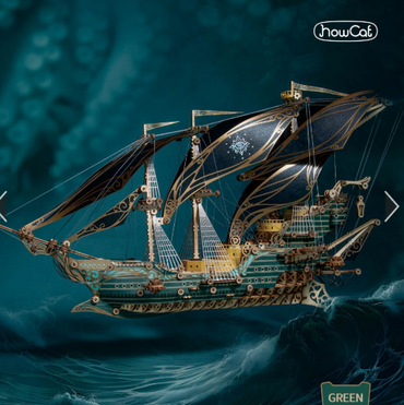 Model Howcat Future: Corsair Sailing Ship