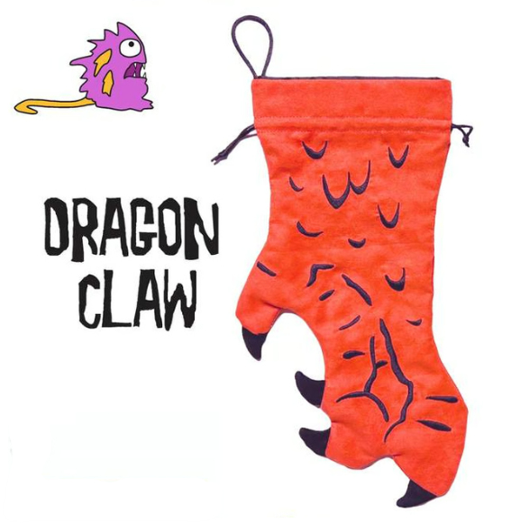 Monstrous Stocking: Dice Bag
