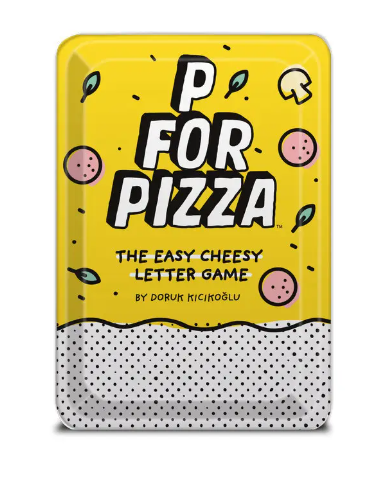 P for Pizza Tin