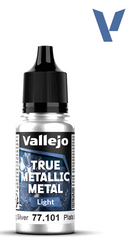 Paint Vallejo True Metallic Metal: Light 18 ml