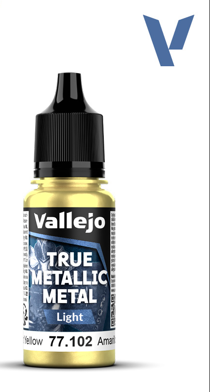Paint Vallejo True Metallic Metal: Light 18 ml