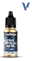 Paint Vallejo True Metallic Metal: Light 18 ml