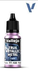 Paint Vallejo True Metallic Metal: Light 18 ml