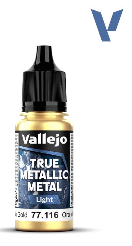 Paint Vallejo True Metallic Metal: Light 18 ml