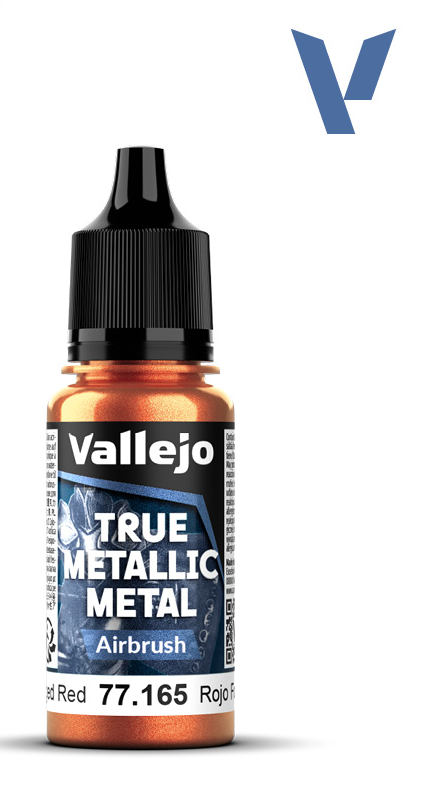Paint Vallejo True Metallic Metal: Airbrush 18 ml