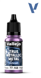 Paint Vallejo True Metallic Metal: Airbrush 18 ml