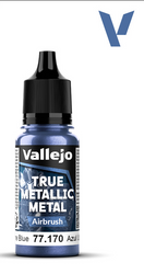 Paint Vallejo True Metallic Metal: Airbrush 18 ml