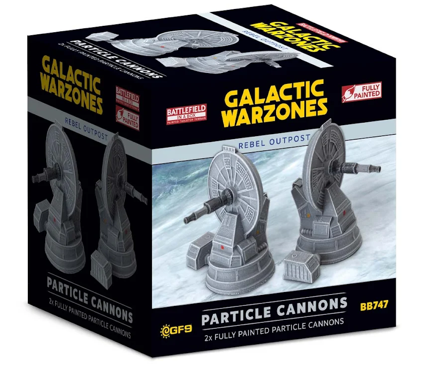 Terrain GF9 Galactic Warzones: Rebel Outpost Particle Cannons (x2)