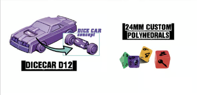 Thunder Road Vendetta RPG: Dice Car Set