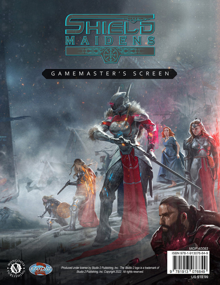Shield Maidens: Gamemaster's Screen