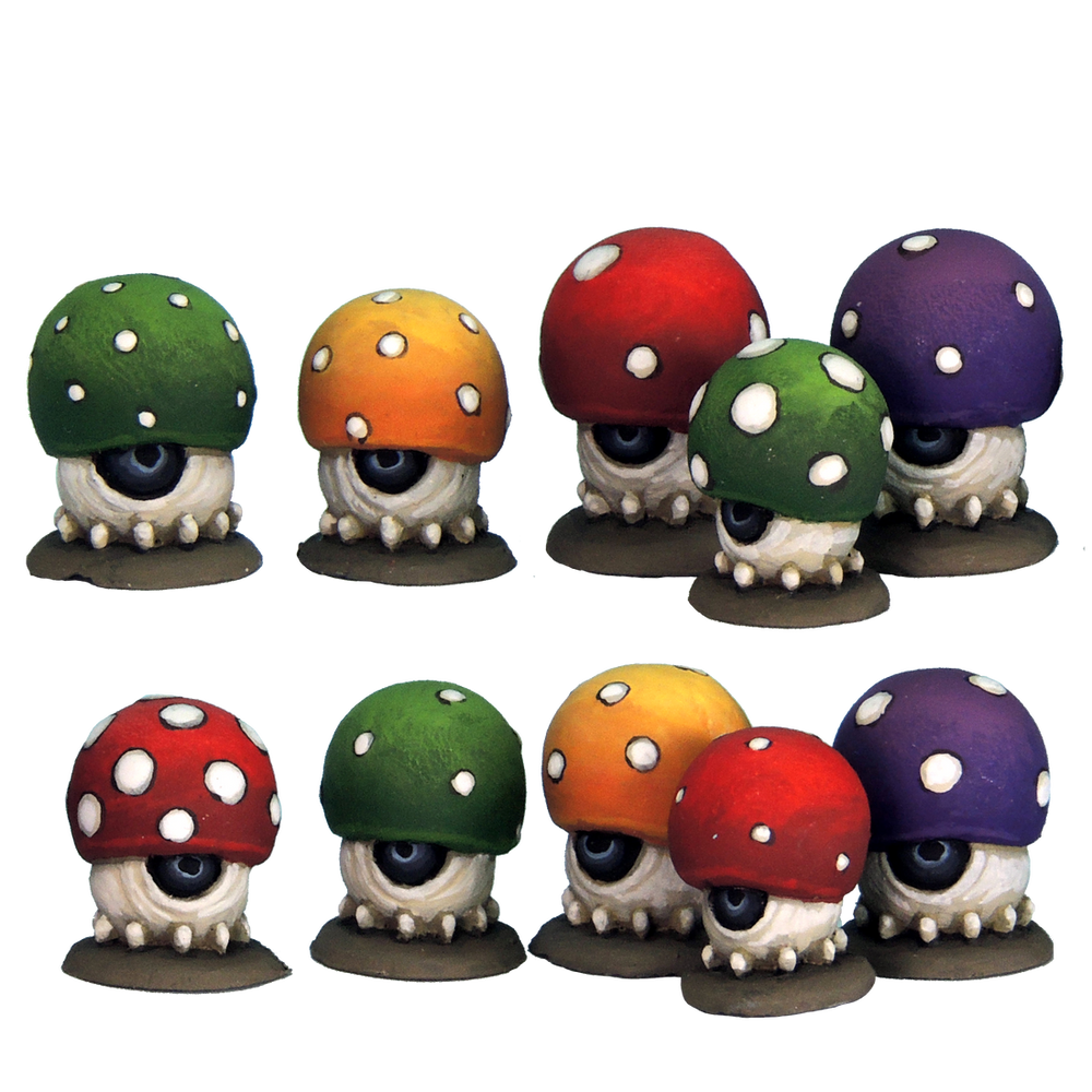 Mini Crooked Fantasy: Shroomies Small (10)
