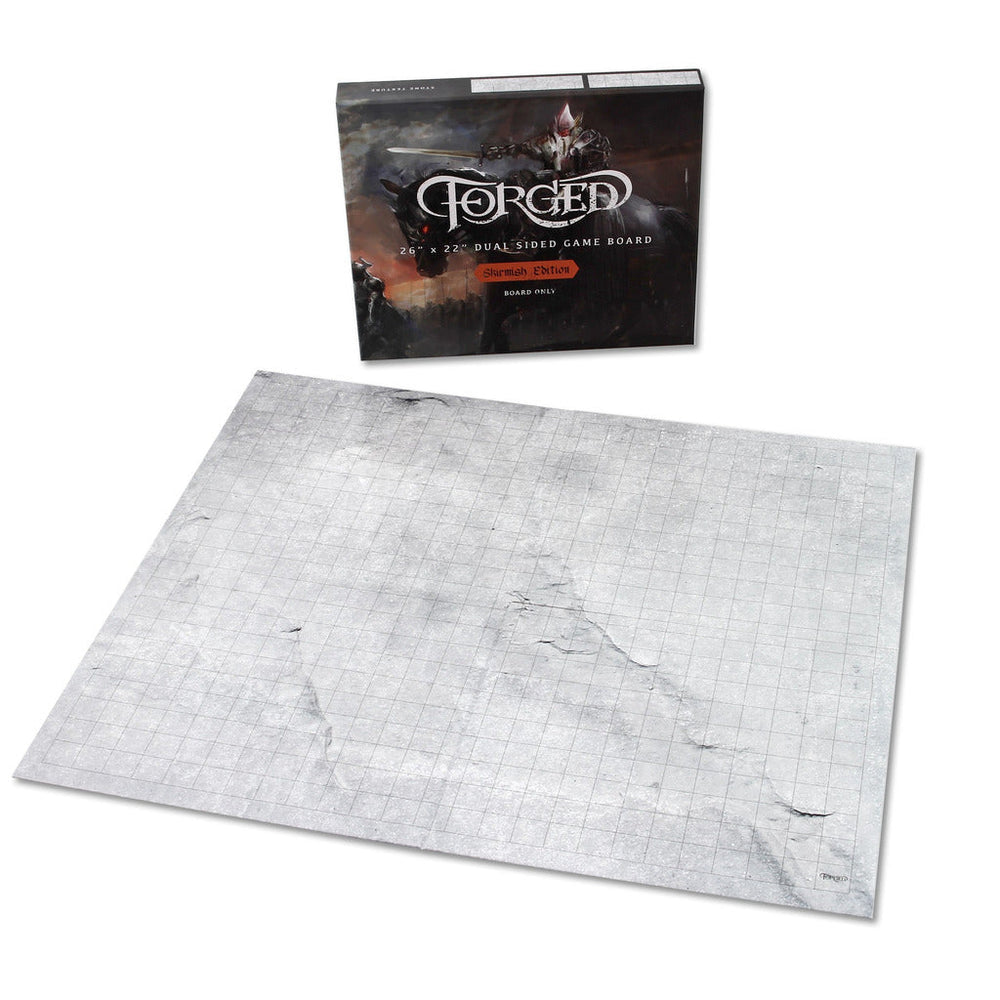 BattleMat Forged: Basic Campaign Edition 39"x22" Dry Erase w/Grid and Hex Map Pattern - Gameboard Only Edition