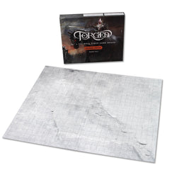 BattleMat Forged: Basic Campaign Edition 39"x22" Dry Erase w/Grid and Hex Map Pattern - Gameboard Only Edition