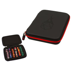 Dice Accessory Forged: Zip-Close Dice Box & Storage Case with Removable Dice Tray