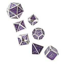 Dice Forged: Poly 7 set Futuristic