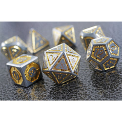 Dice Forged: Poly 7 set Futuristic