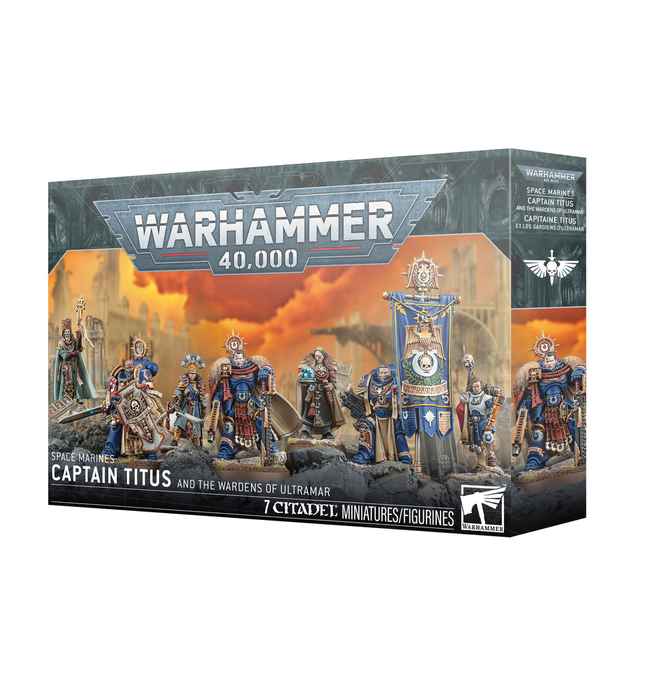 Warhammer 40K Space Marines: Captain Titus and The Wardens of Ultramar