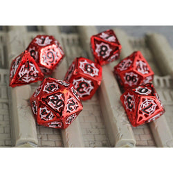 Dice Forged: Poly 7 set Hollow