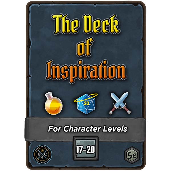Dungeons & Dragons Quests: Deck of Inspiration