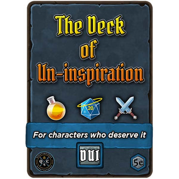 Dungeons & Dragons Quests: Deck of Un-Inspiration