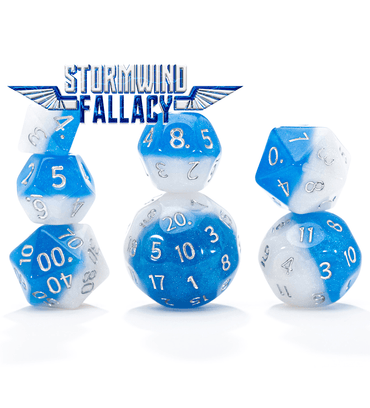 Dice Gate Keeper: Poly 7 Set Double Dice