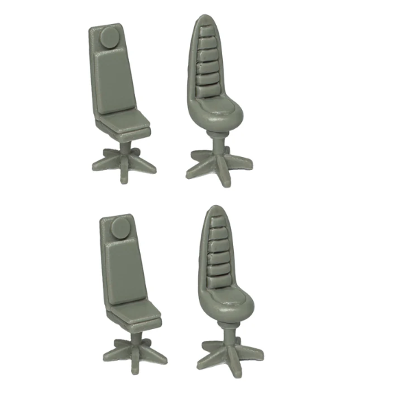 Mini Terrain Crooked: Swivel Chairs (4)
