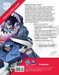 Transformers RPG: Decepticon Directive Sourcebook