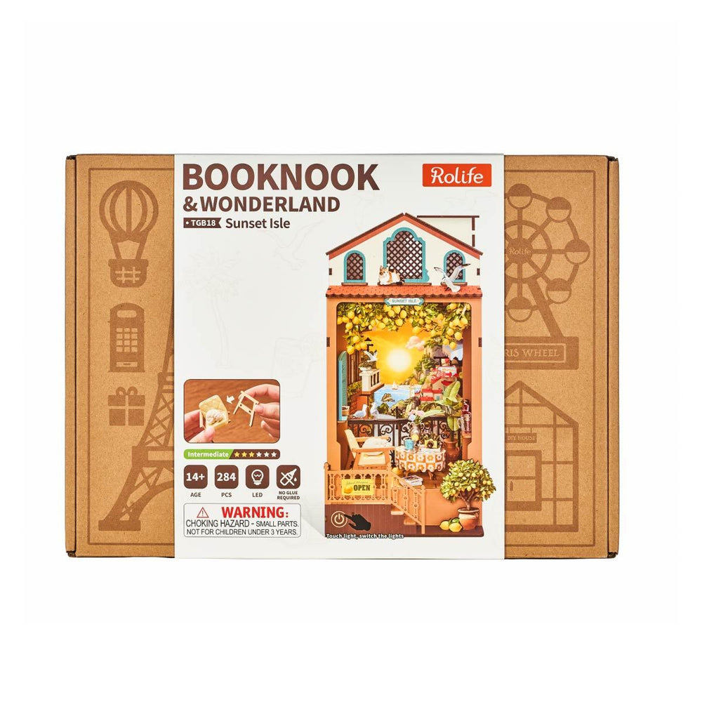 Model Rolife: Book Nook Sunset Isle