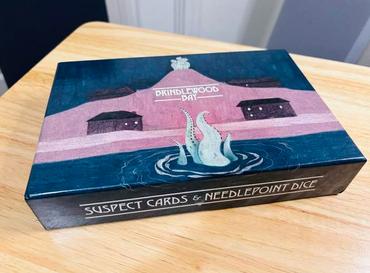 Brindlewood Bay: Suspect Cards and Needlepoint Dice